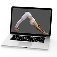 Yoga in Winsen Online-Yoga Laptop